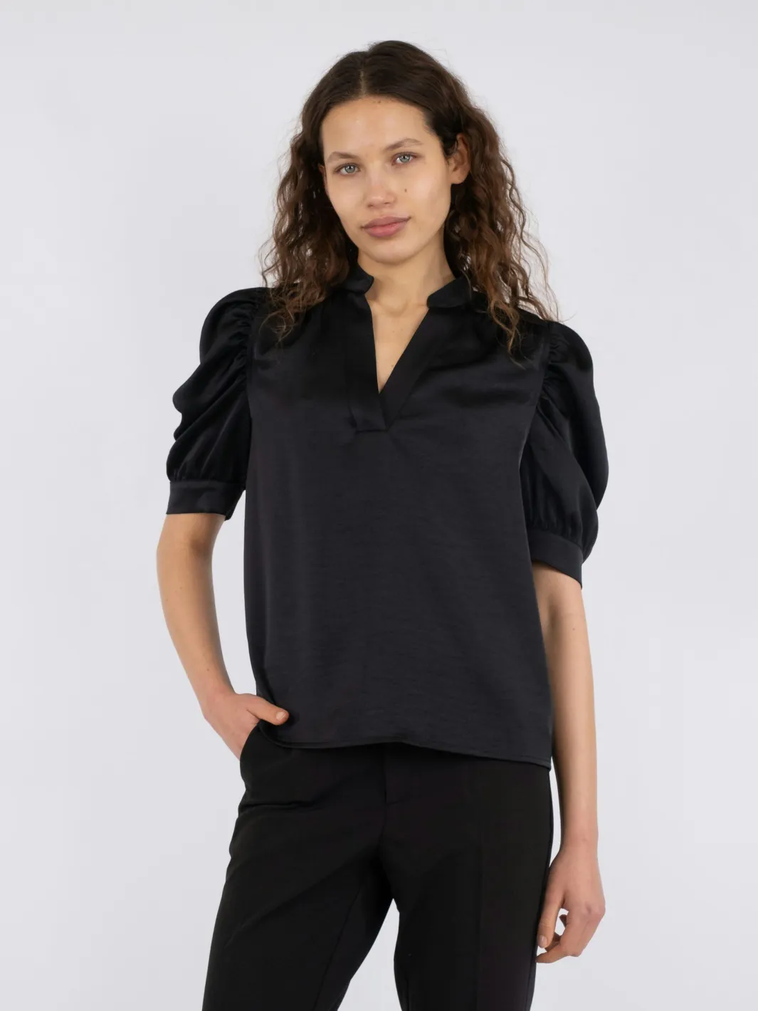 Sale Roella Heavy Sateen Blouse Bluser & Skjorter