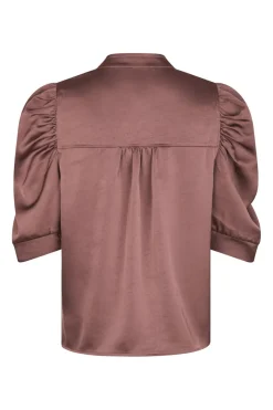Neo Noir Sæt 🛍️|Bluser & Skjorter<Roella Heavy Sateen Blouse 162590
