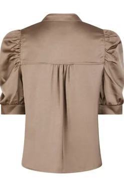 Neo Noir Bluser & Skjorter|Sæt 🛍️<Roella Heavy Sateen Blouse 162590