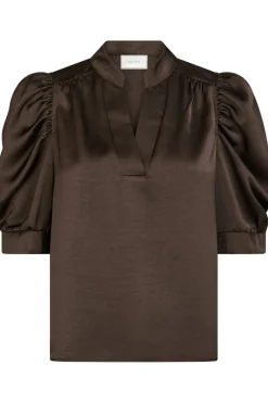 Neo Noir Bluser & Skjorter<Roella Heavy Sateen Blouse 162590