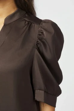 Neo Noir Bluser & Skjorter<Roella Heavy Sateen Blouse 162590