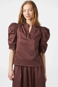 Discount Roella Poplin Blouse 164283 Bluser & Skjorter