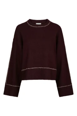Neo Noir Strik|Bluser & Skjorter<Roeme Knit Stitch Blouse 164818