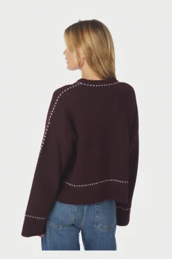 Neo Noir Strik|Bluser & Skjorter<Roeme Knit Stitch Blouse 164818