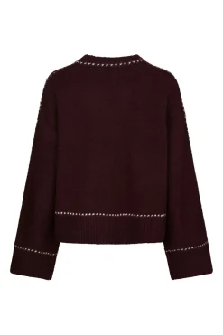 Neo Noir Strik|Bluser & Skjorter<Roeme Knit Stitch Blouse 164818