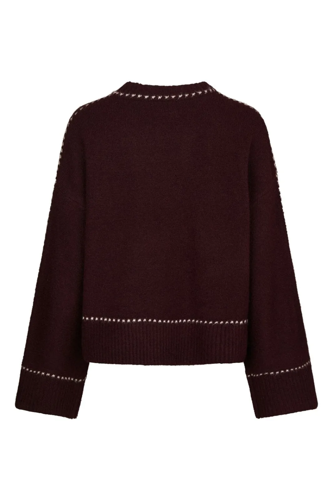 Neo Noir Strik|Bluser & Skjorter<Roeme Knit Stitch Blouse 164818