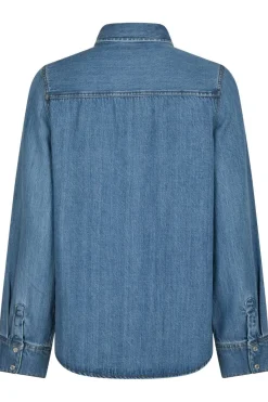 Discount Roger Denim Shirt 162889 Bluser & Skjorter|Ammevenligt Tøj