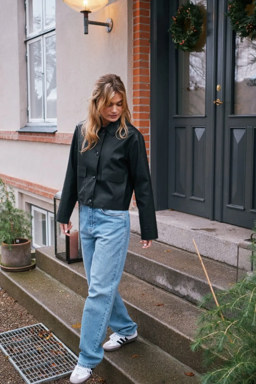 Outlet Romana Faux Pu Jacket 164349 Overtøj & Jakker