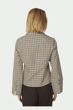 Neo Noir Bluser & Skjorter|Ammevenligt Tøj<Rosa Checked Shirt 167289