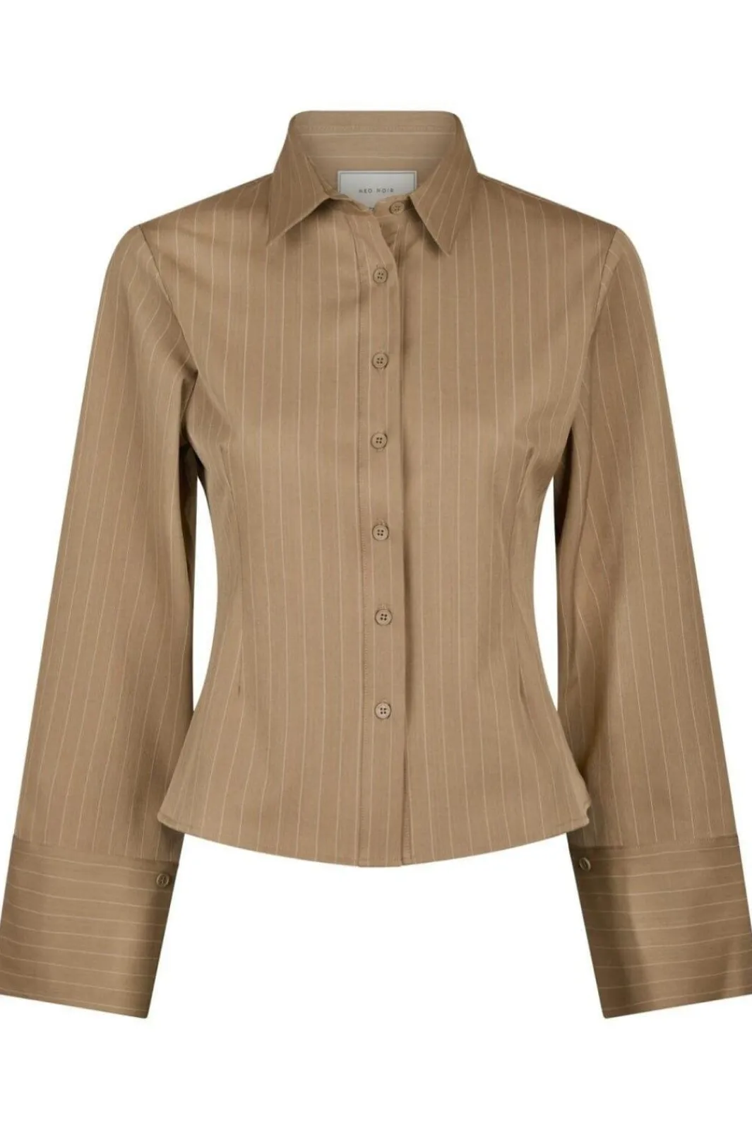 Neo Noir Bluser & Skjorter|Ammevenligt Tøj<Rosa Pinstripe Shirt 163561