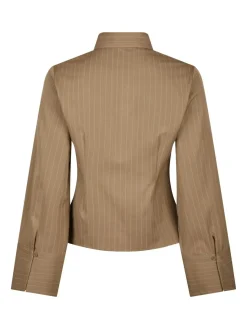 Neo Noir Bluser & Skjorter|Ammevenligt Tøj<Rosa Pinstripe Shirt 163561