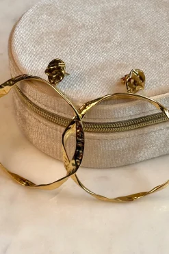New Rosa Ring Øreringe