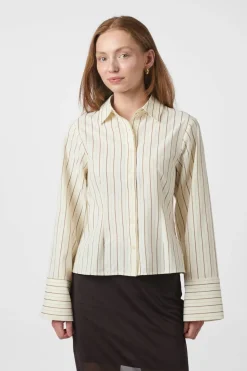 Neo Noir Bluser & Skjorter|Ammevenligt Tøj<Rosa Solid Shirt 163652