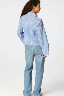 Hot Rosa Stripe Shirt 163139 Bluser & Skjorter|Ammevenligt Tøj