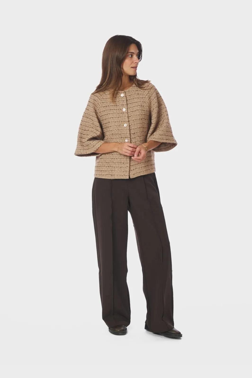 Hot Rosella Boucle Mini Jacket 166488 Overtøj & Jakker