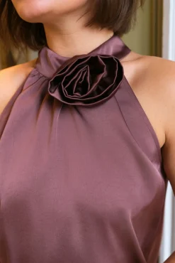New Rosette Heavy Sateen Top 164817 T-Shirts & Toppe