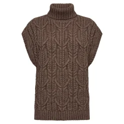 Co´Couture Veste<Rowcc Oversize Cable Knit Vest 32222