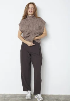 Co´Couture Veste<Rowcc Oversize Cable Knit Vest 32222