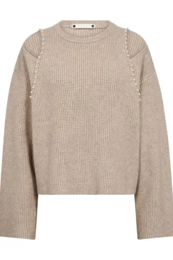 Sale Rowcc Rib Pearl Knit 32216 Strik|Bluser & Skjorter