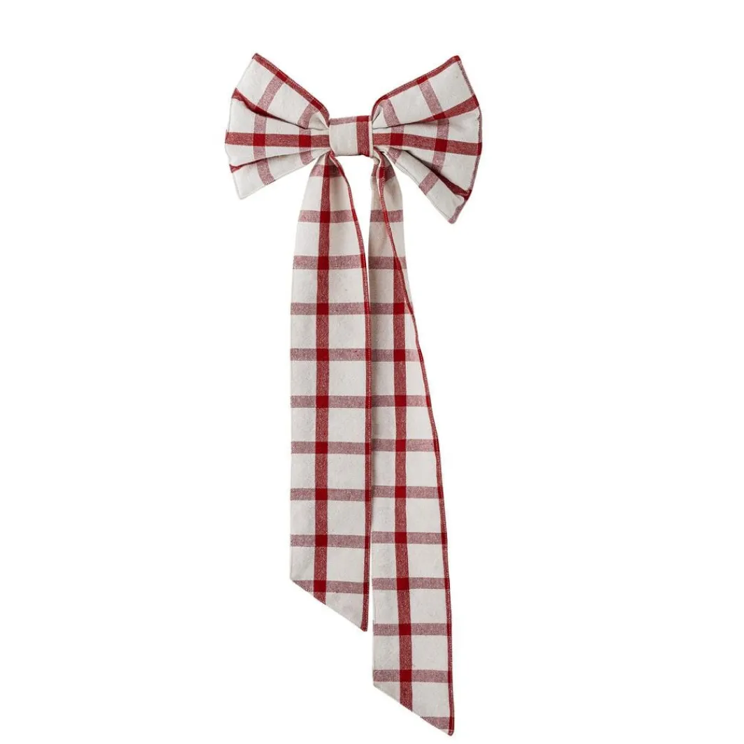 Clearance Ruby Dekorations Sløjfe, Rød, Bomuld 82068551 Dekoration Til Hjemmet