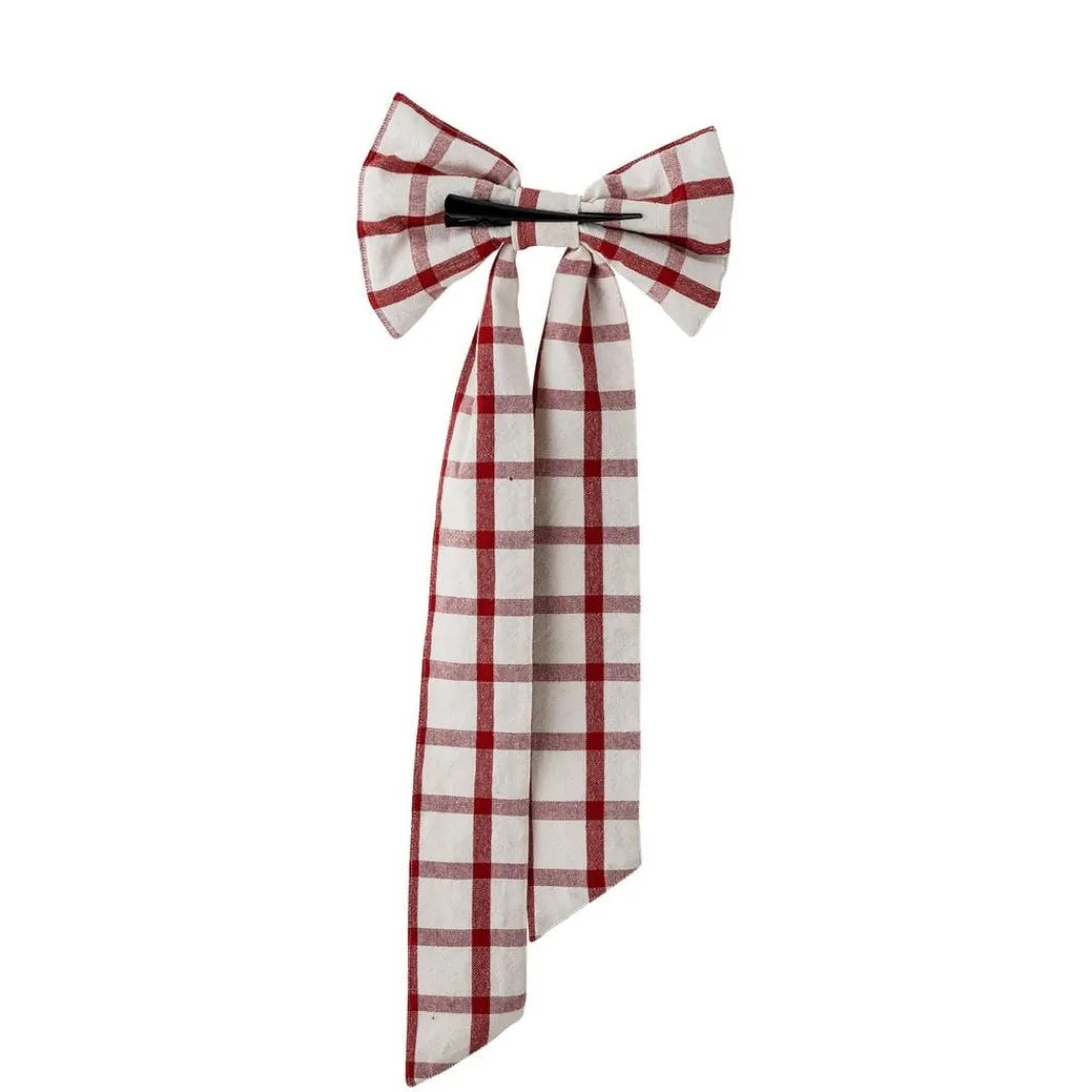 Clearance Ruby Dekorations Sløjfe, Rød, Bomuld 82068551 Dekoration Til Hjemmet