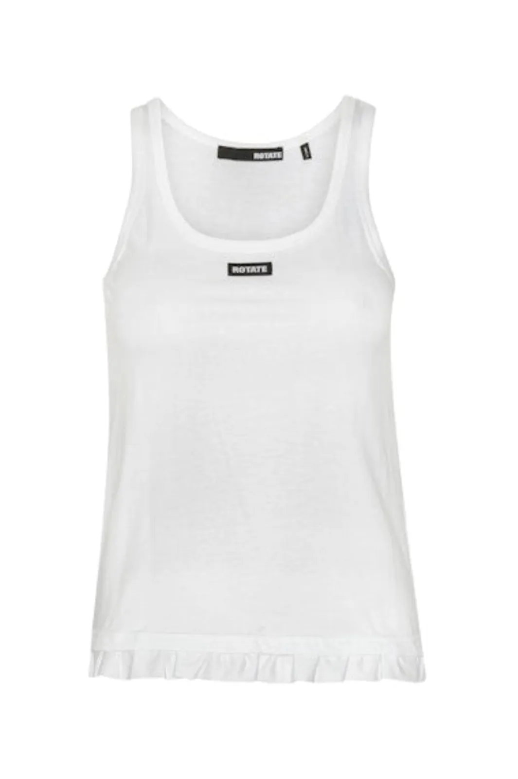 Hot Ruffle Hem Tank Top 115281400 T-Shirts & Toppe