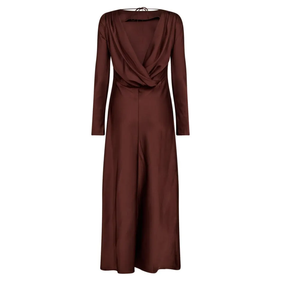 Best Safiracc Waterfall Back Dress 36564 Kjoler