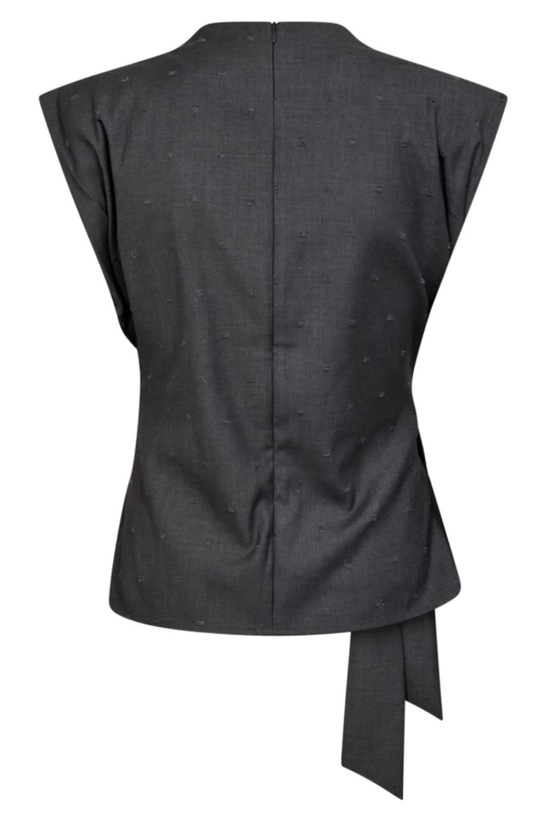 Co´Couture Sæt 🛍️|T-Shirts & Toppe<Sagacc Pleat Top 35760