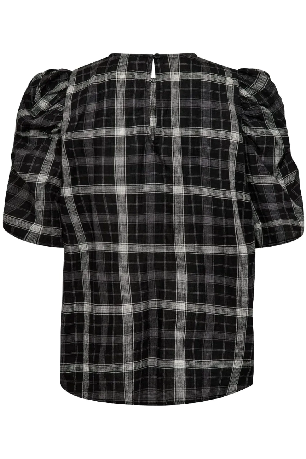 Co´Couture Bluser & Skjorter<Sallycc Check Ss Blouse 35881