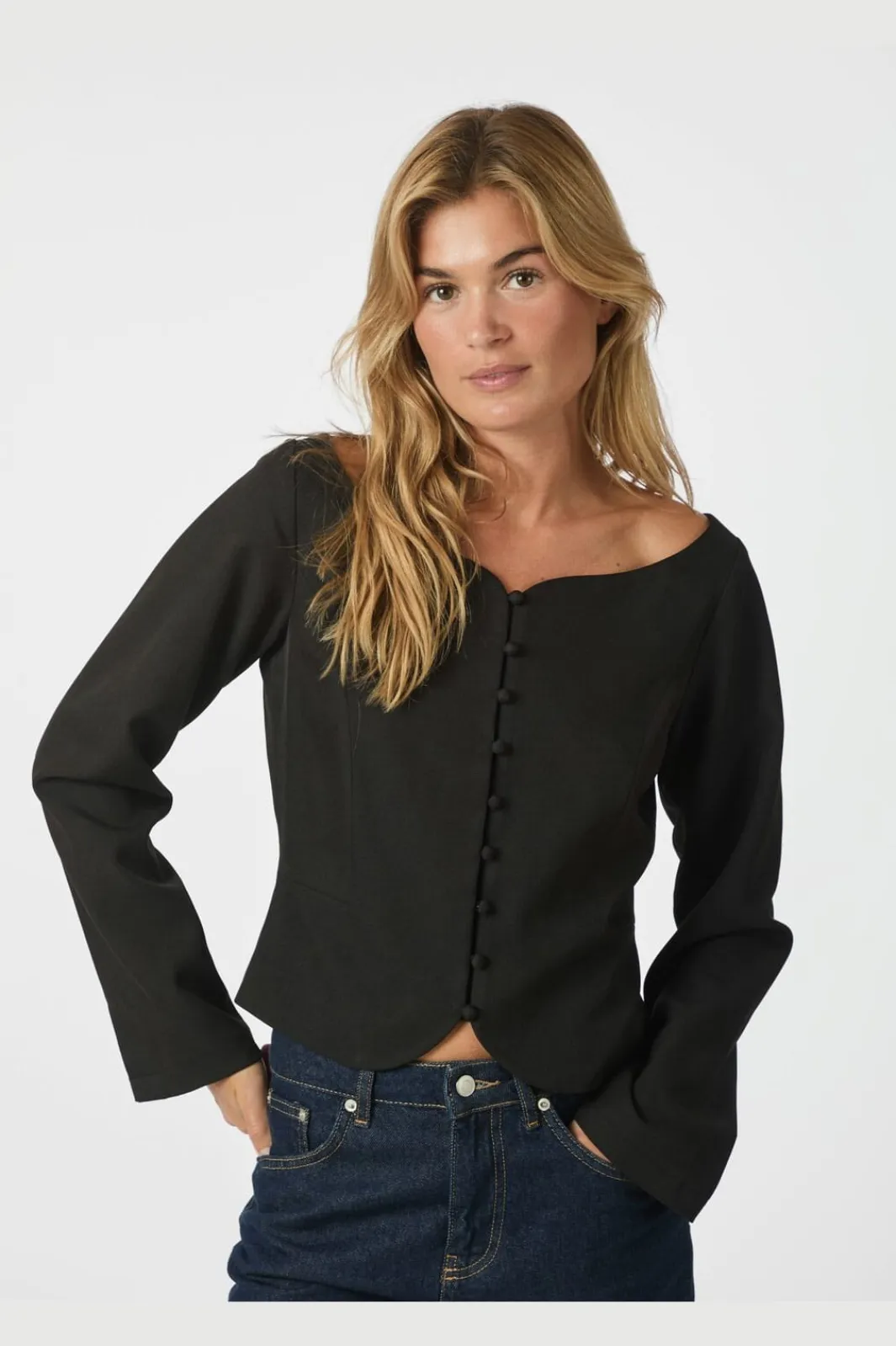 Sale Salsa Structure Blouse 166610 Bluser & Skjorter