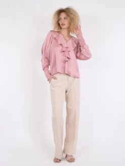Discount Sandie Sateen Blouse Bluser & Skjorter