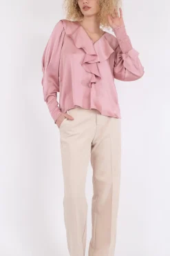 Discount Sandie Sateen Blouse Bluser & Skjorter