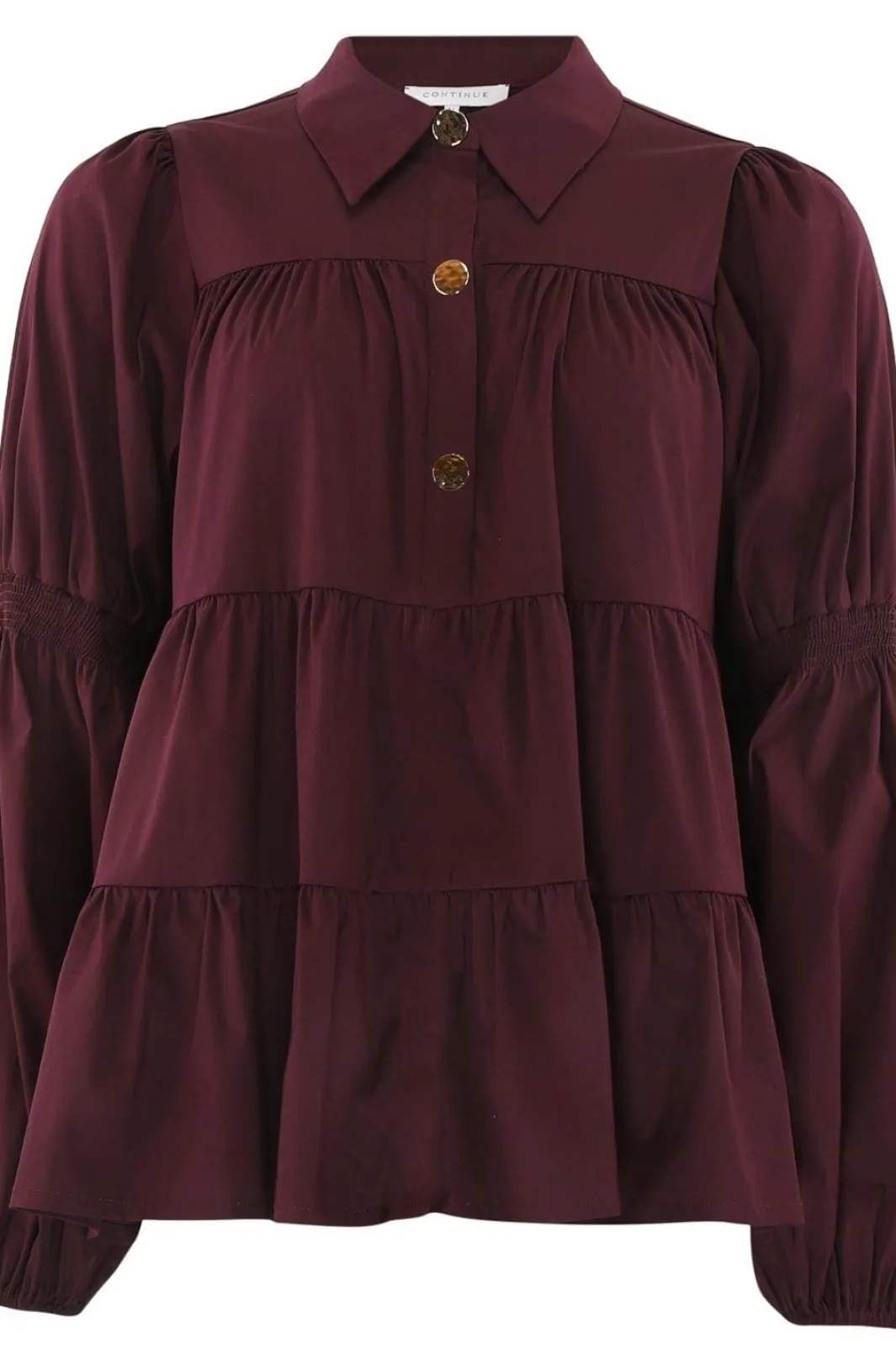 Continue Bluser & Skjorter<Sanna Gold Buttons 15085