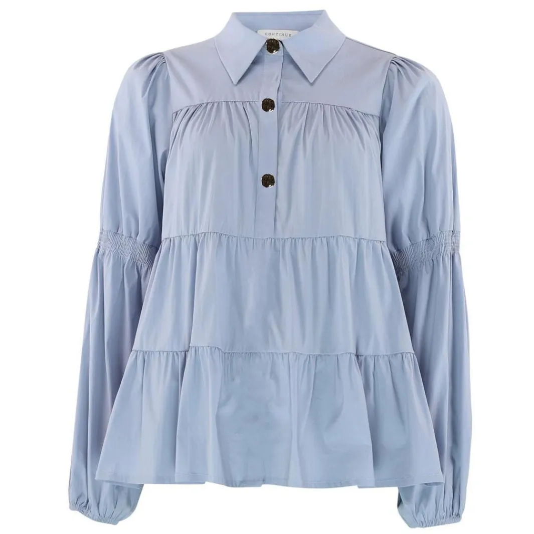 Continue Bluser & Skjorter<Sanna Gold Buttons 15085