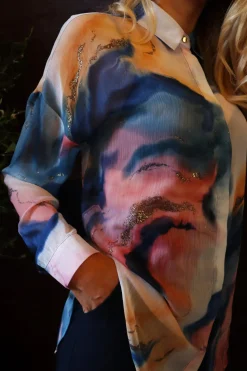 Hot Sarafina Ls Shirt 22306 Bluser & Skjorter|Ammevenligt Tøj