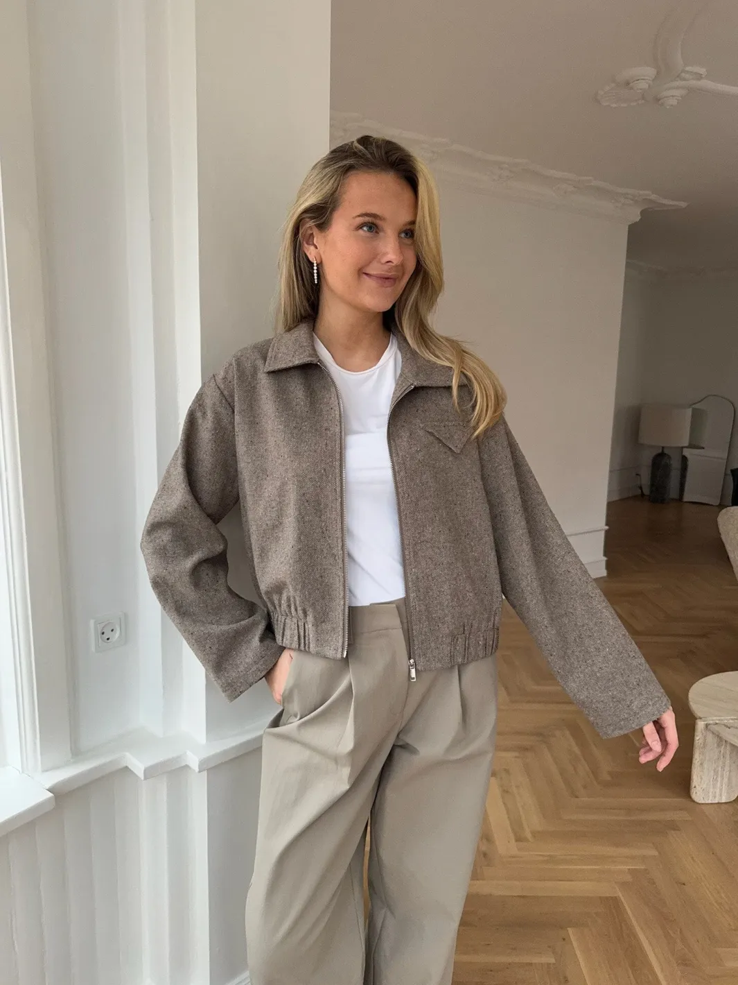 BYIC Sæt 🛍️<Sarahic Short Jacket A23725