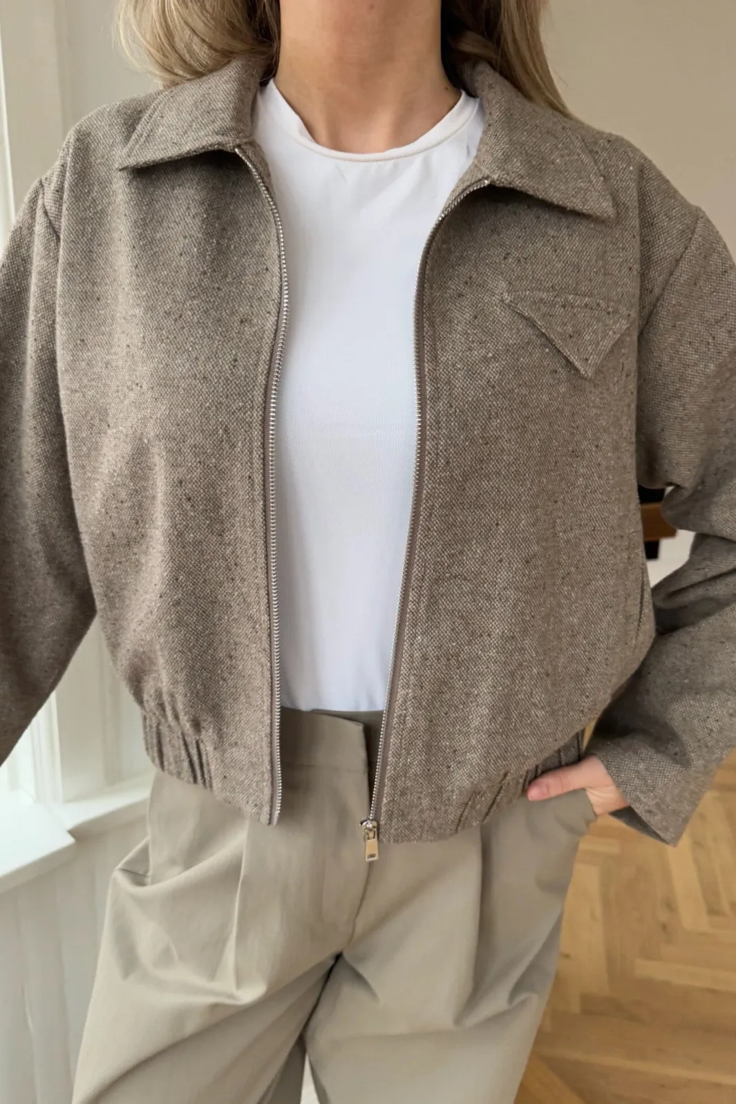 BYIC Sæt 🛍️<Sarahic Short Jacket A23725
