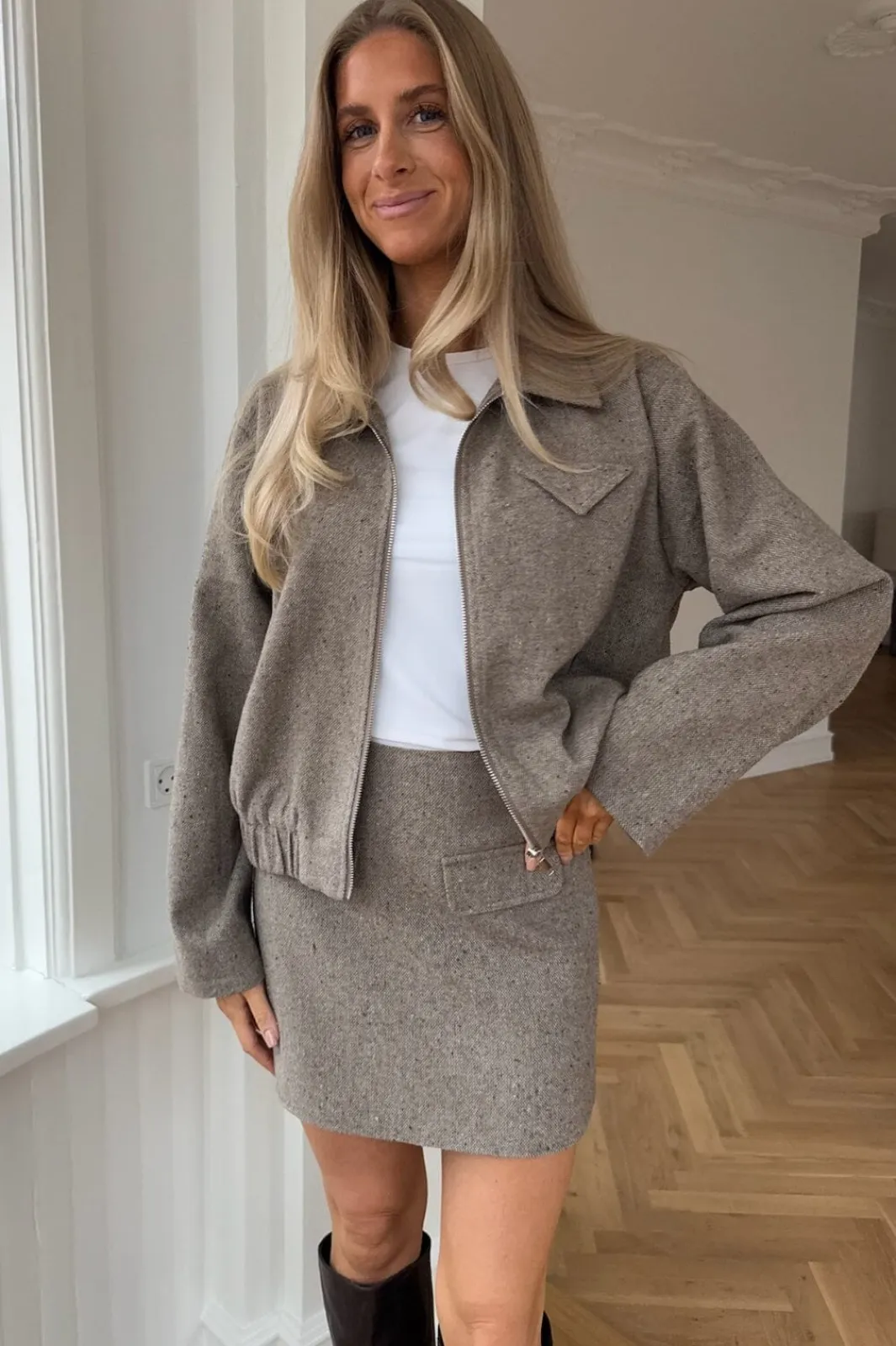 BYIC Sæt 🛍️<Sarahic Short Jacket A23725