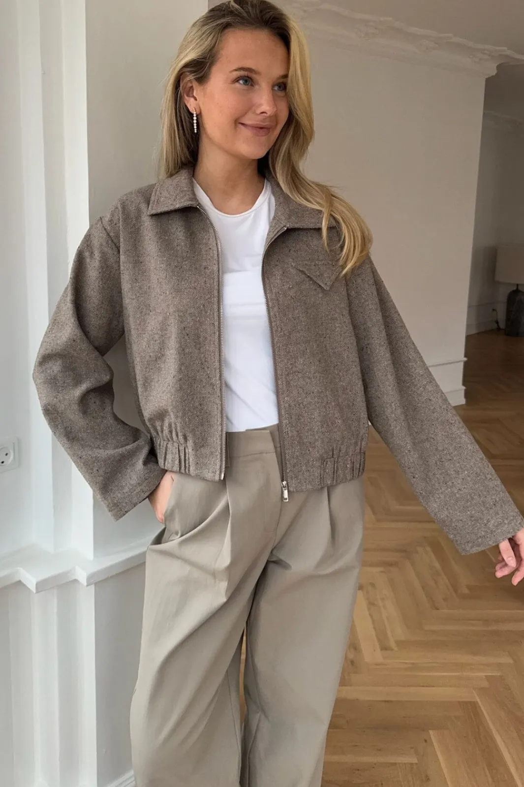 BYIC Sæt 🛍️<Sarahic Short Jacket A23725
