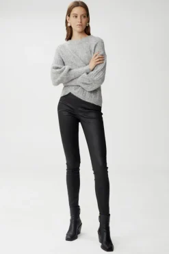Online SashaGZ HW leather legging NOOS Bukser, Jeans & Leggings