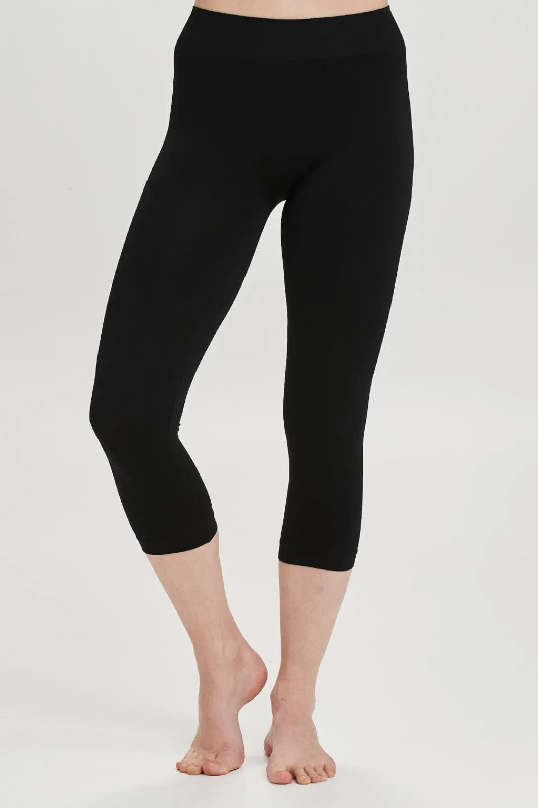 New Seamless Capri Leggings 19993-0 Bukser, Jeans & Leggings