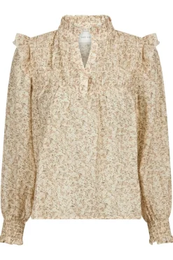 Neo Noir Bluser & Skjorter<Selfina Graphic Flower Blouse 163522
