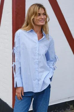 Neo Noir Bluser & Skjorter|Ammevenligt Tøj<Selini Multi Stripe Shirt 165889