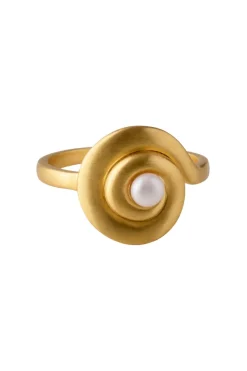 Hot Shell Flower Ring Ringe