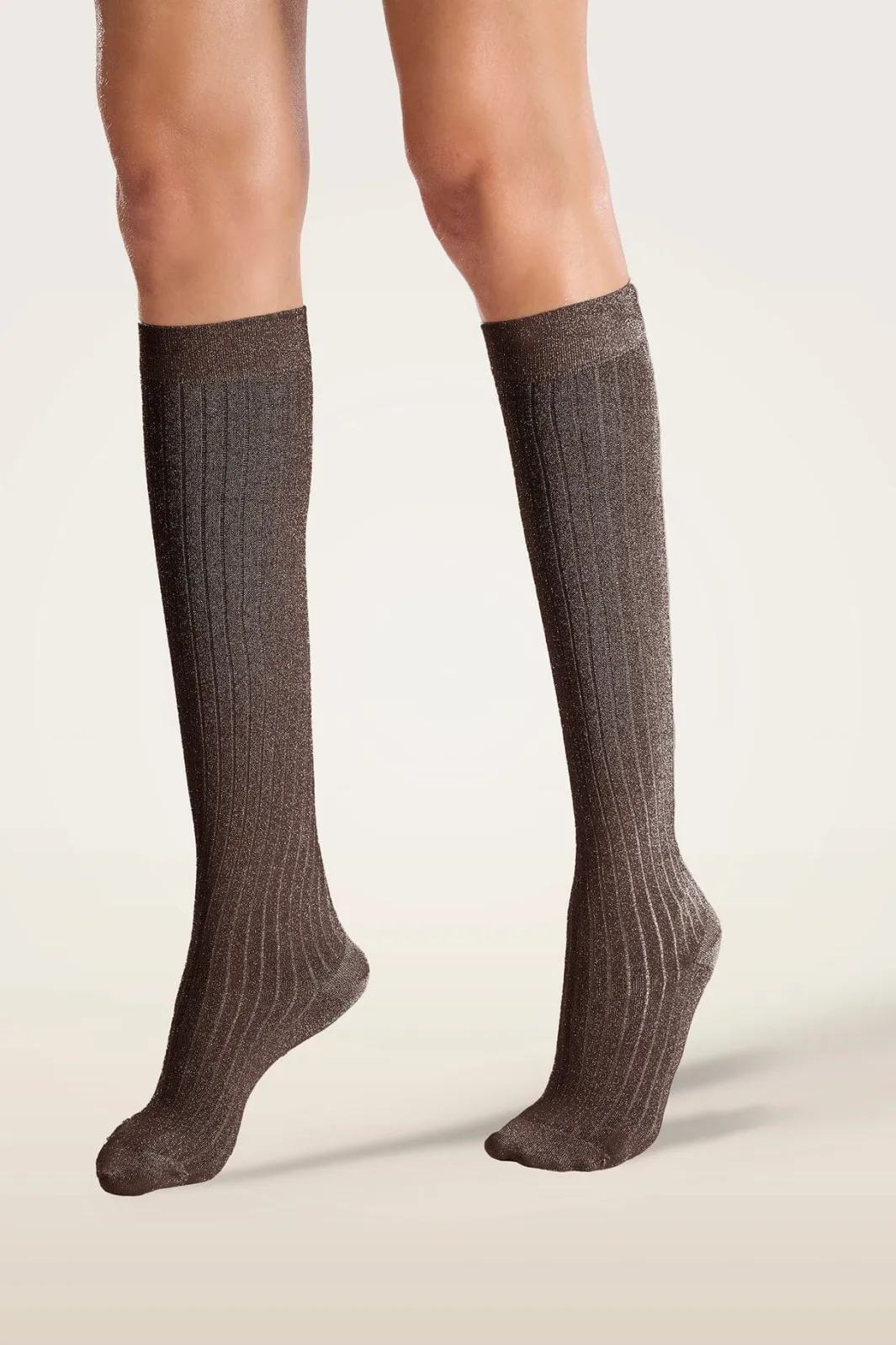 Wolford Strømper & Strømpebukser<Shimmer Rib Knee-highs34427