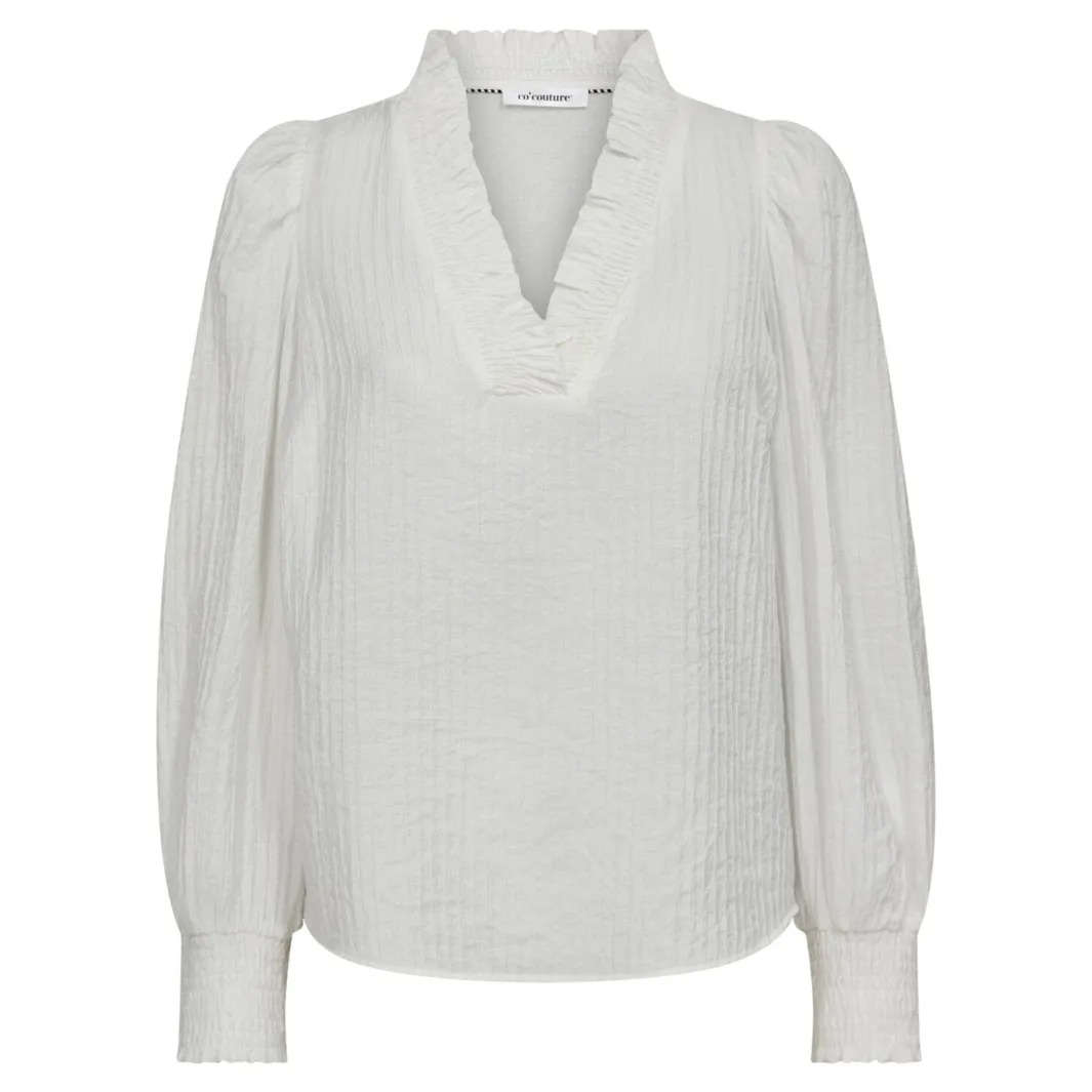 Co´Couture Bluser & Skjorter<Shinacc V-Blouse 35922