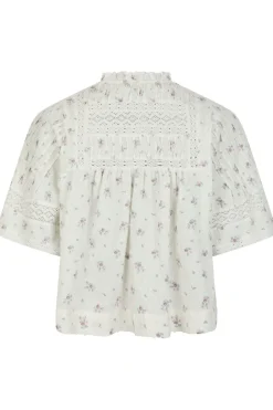 Neo Noir Bluser & Skjorter<Siama Dobby Flower Blouse 165279