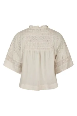 Neo Noir Bluser & Skjorter<Siama S Voile Blouse 164703