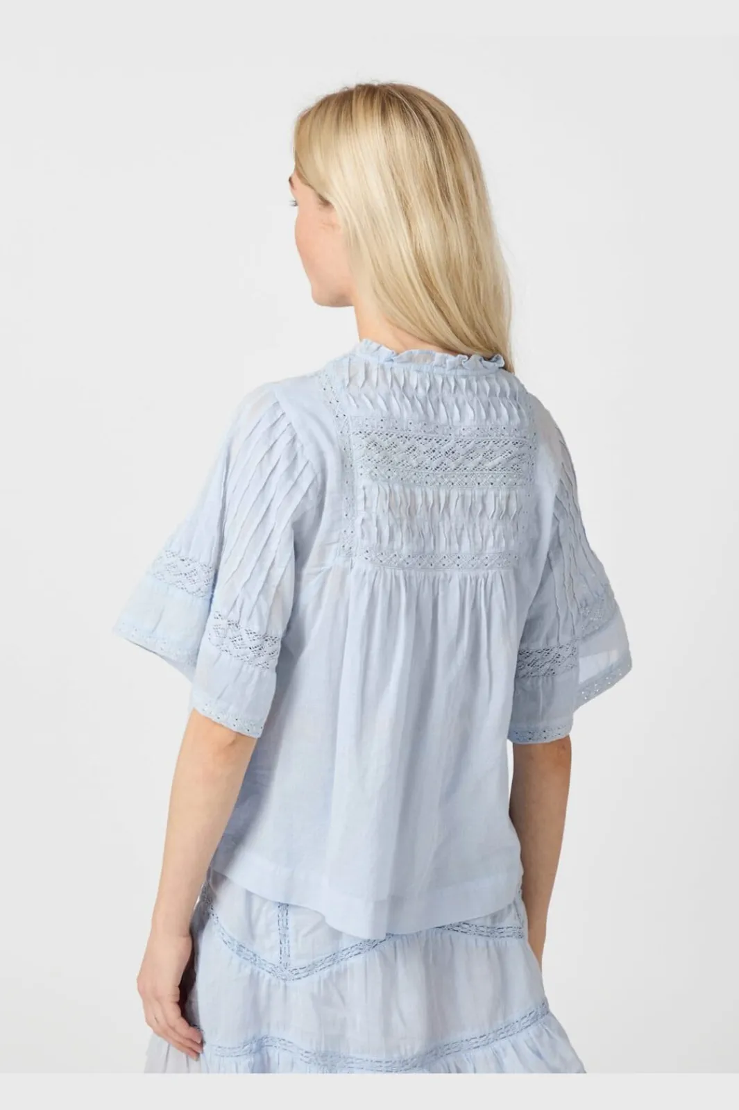 Discount Siama S Voile Blouse 164703 Bluser & Skjorter