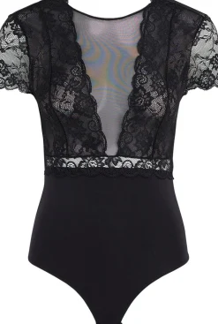 Pieces Bluser & Skjorter|Nattøj & Lingeri<Sicca SS Bodystocking